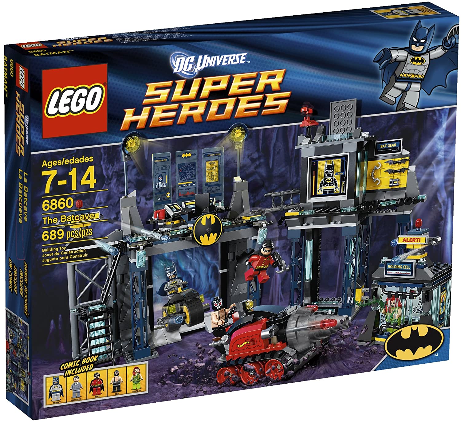 The Batcave (6860) - Click Image to Close