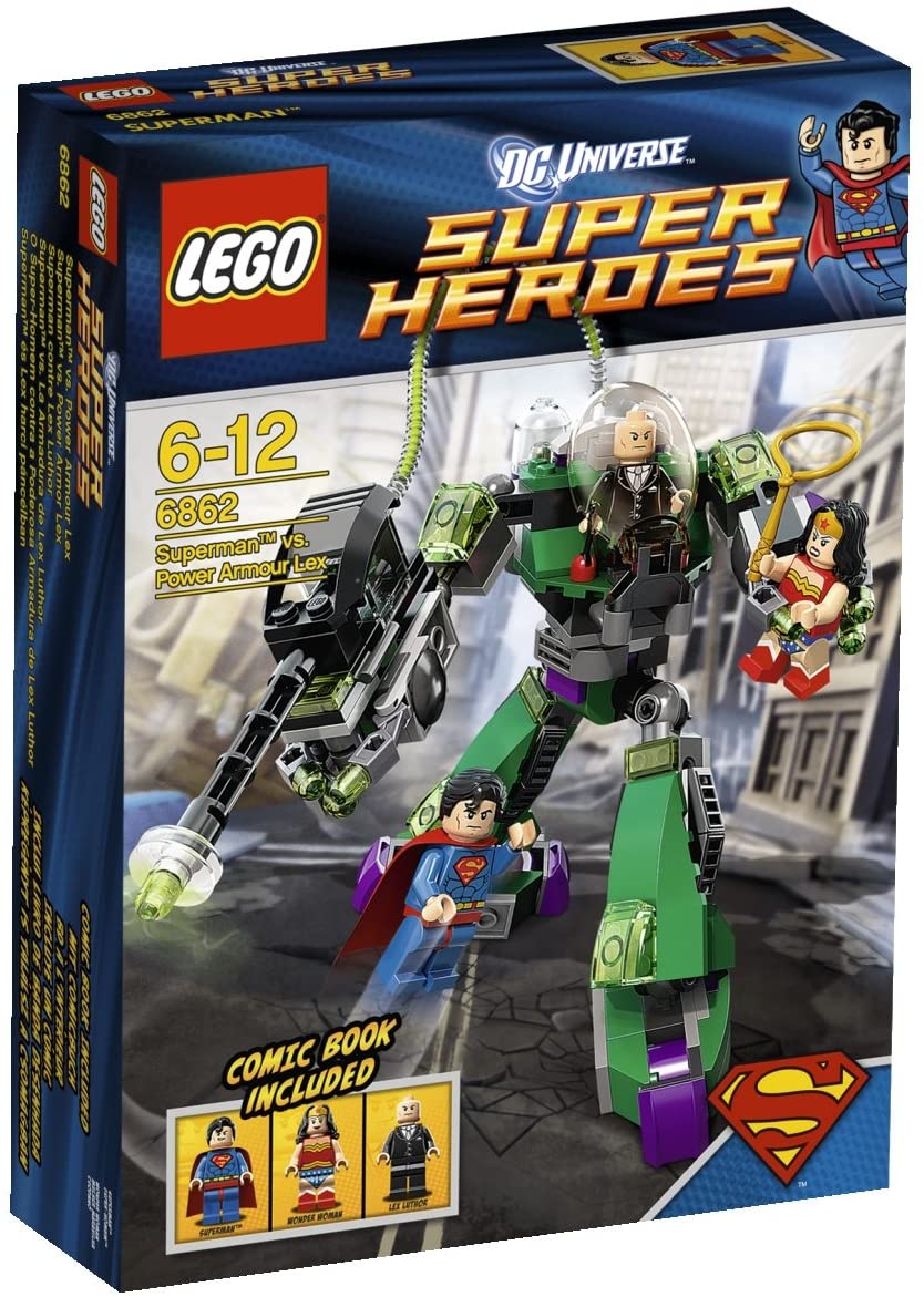 Superman Vs Power Armor Lex (6862)