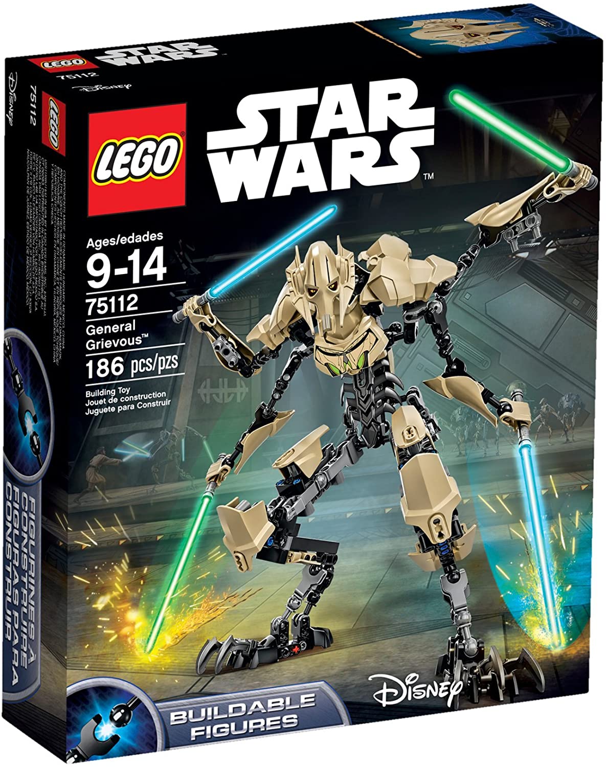 (image for) Star Wars General Grievous (75112) - Click Image to Close