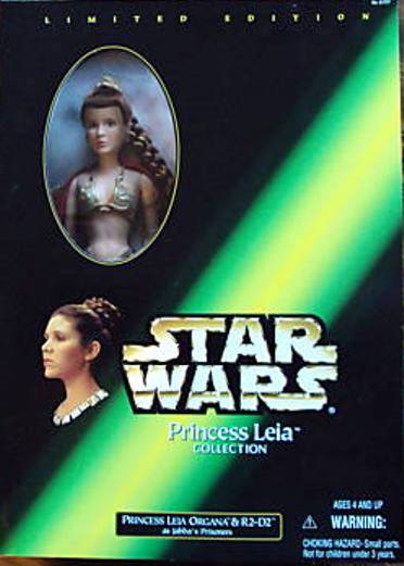 Princess Leia Organa & R2-D2 as Jabba's Prisoners