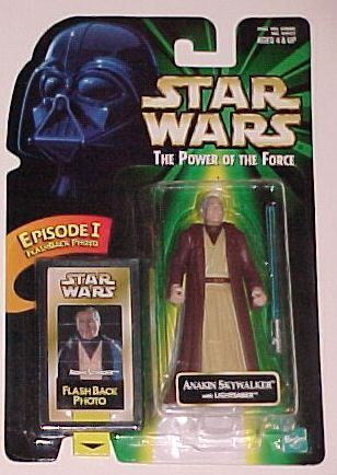 Anakin Skywalker with Lightsaber