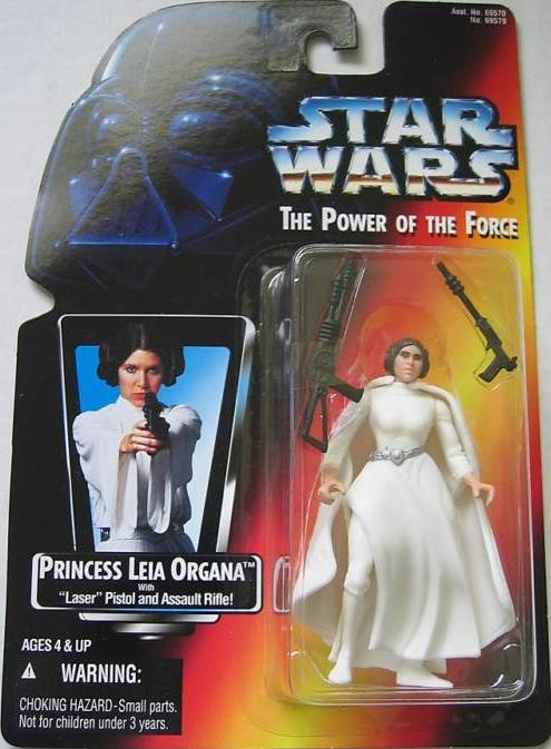 (image for) Princess Leia Organa with Laser Pistol and Assualt Rifle