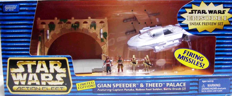 EP I Preview Gian Speeder and Theed Palace