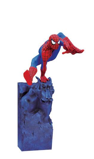 (image for) Spider-Man On Gargoyle Red - Click Image to Close