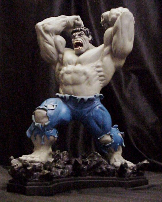 (image for) Hulk Classic Grey Collector Club Exclusive SIGNED - Click Image to Close