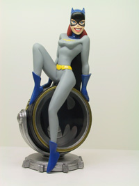 (image for) Batgirl On Bat Signal