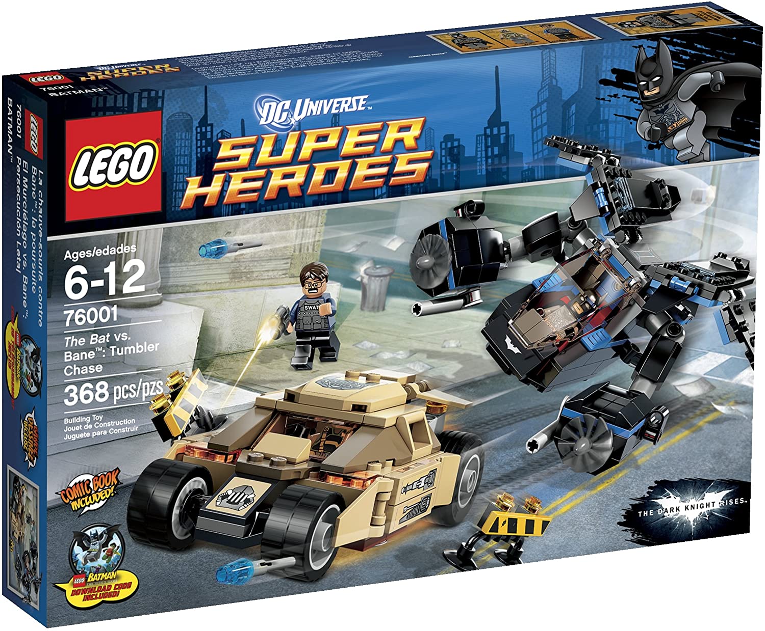 (image for) Super Heroes Tumbler Chase (76001)