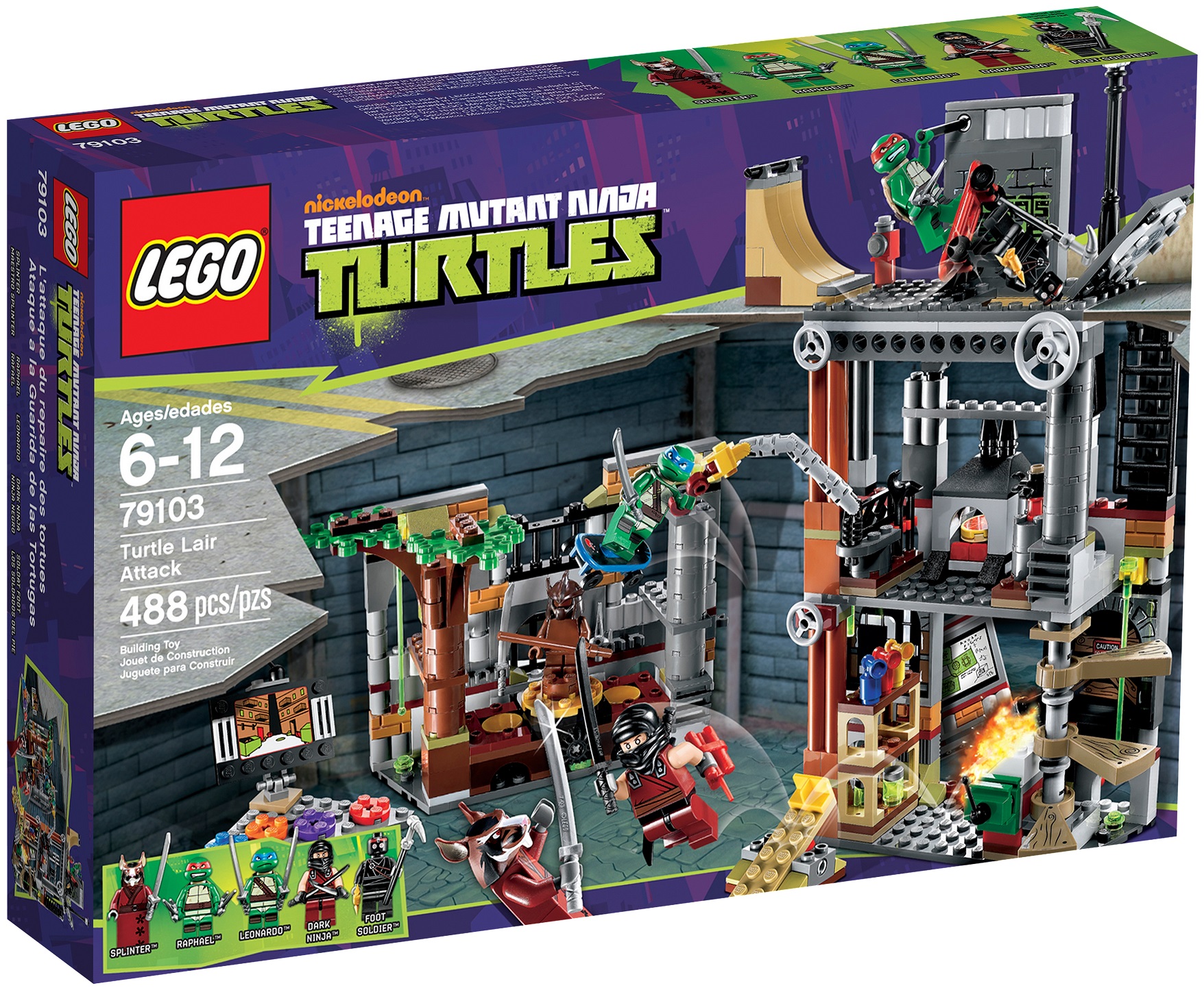 (image for) TMNT: Turtle Lair Attack (79103)