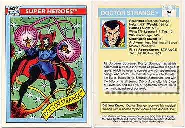 (image for) Marvel Super Heroes 1990 - Click Image to Close