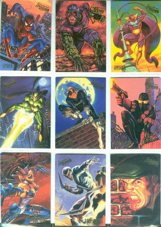 1995 Fleer Ultra Spider-Man HoloBlast set