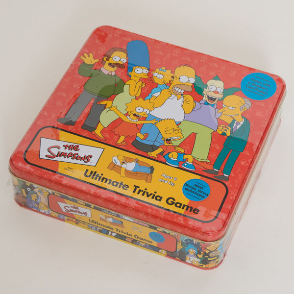 (image for) Simpsons Tin Ultimate Trivia Game