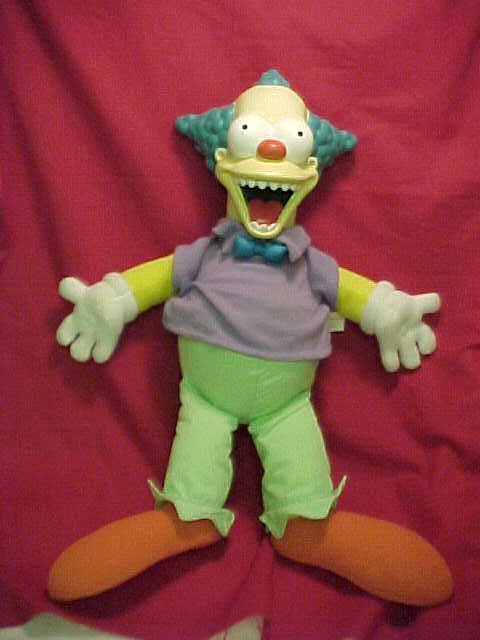 (image for) Krusty The Clown Talking Doll - Click Image to Close
