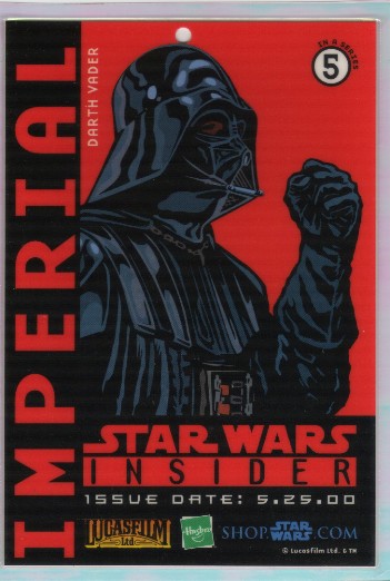 (image for) Star Wars Insider Darth Vader Pass - Click Image to Close