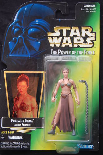 (image for) Princess Leia Organa as Jabba's Prisoner