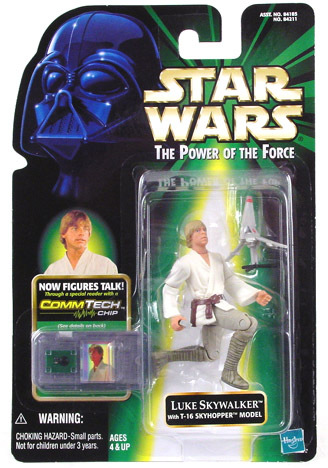 (image for) Luke Skywalker with T-16 Skyhopper Model