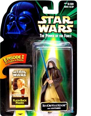(image for) Ben (Obi-Wan) Kenobi with Lightsaber