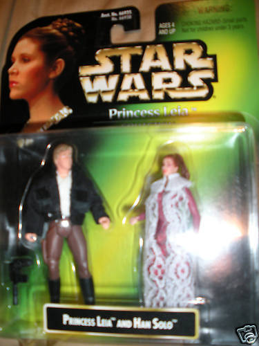 (image for) Princess Leia and Han Solo