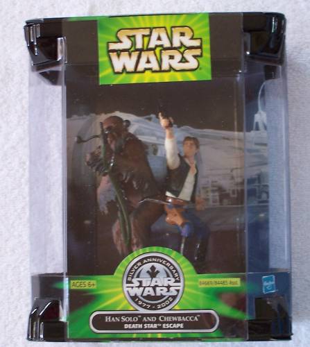 (image for) Silver Anniversary Han Solo and Chewbacca Death Star Escape