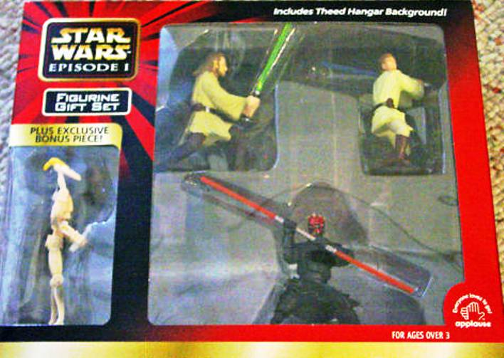 (image for) Theed Hangar Figurine Gift Set - Click Image to Close