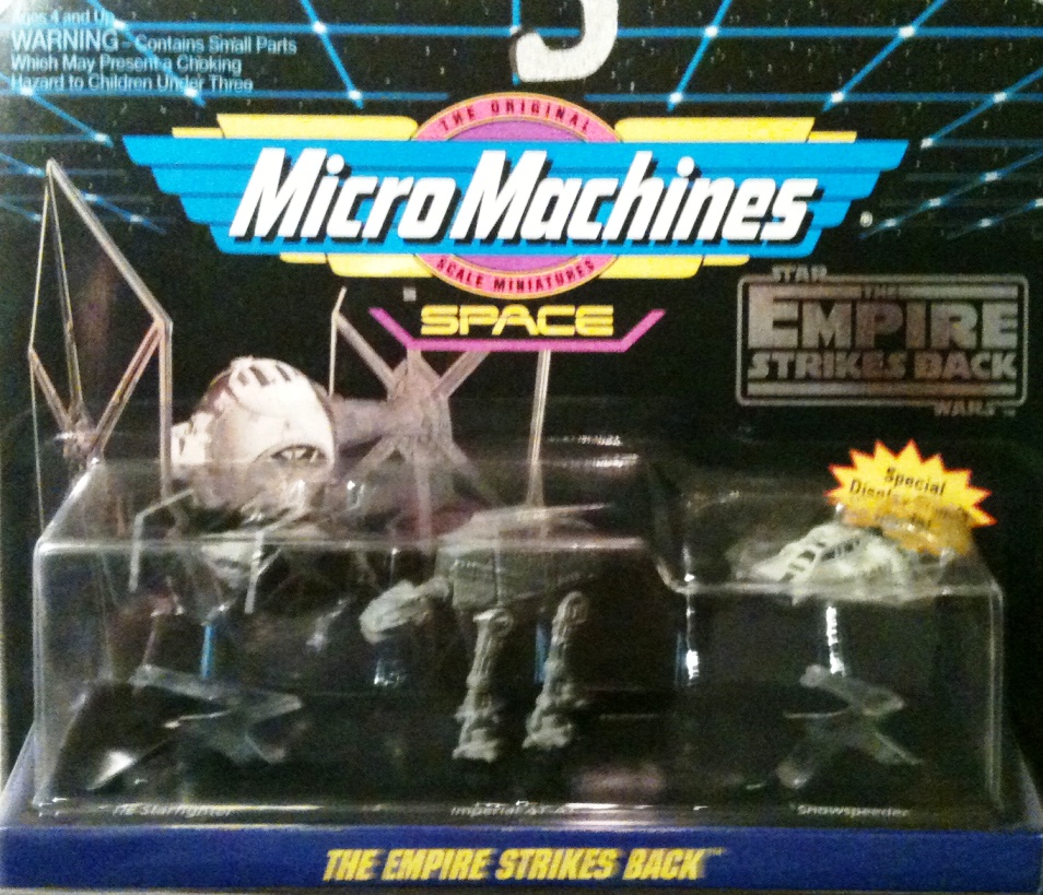 (image for) Scale Mini Vehicle 3 Pack The Empire Strikes Back